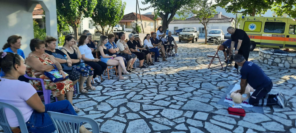 Δήμος Μετεώρων: Εκπαίδευση Πρώτων Βοηθειών στο Σκεπάρι