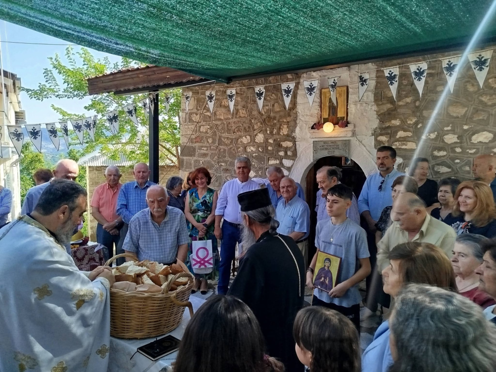 Σάκης Νικογιάννης: Εορτασμός της Αγίας Παρασκευής στο Αμπελοχώρι