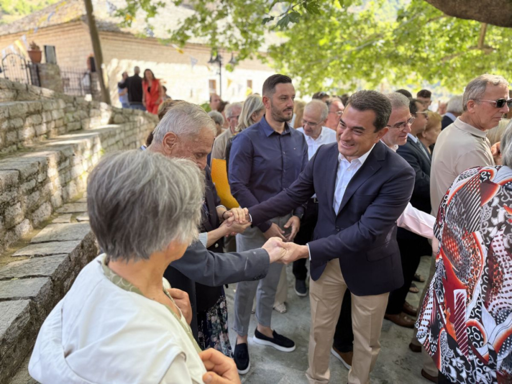 Στη Τζούρτζια και το Χαλίκι ο Κώστας Σκρέκας, ανήμερα της Αγίας Παρασκευής
