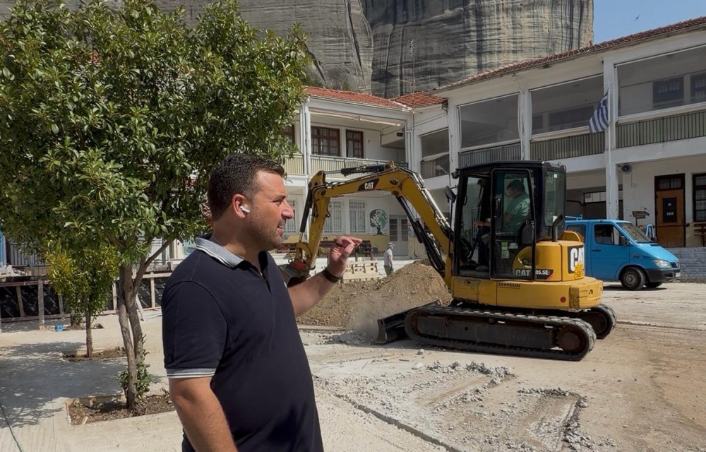 Το πρώτο κουδούνι πλησιάζει και ο Δήμος Μετεώρων… έχει πιάσει ήδη δουλειά!