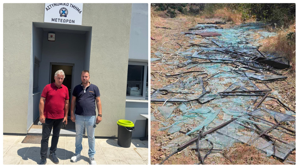 Μήνυση κατά αγνώστων για τα γυαλιά που εντοπίστηκαν στο Ορθοβούνι – Κίνδυνος πρόκλησης πυρκαγιάς