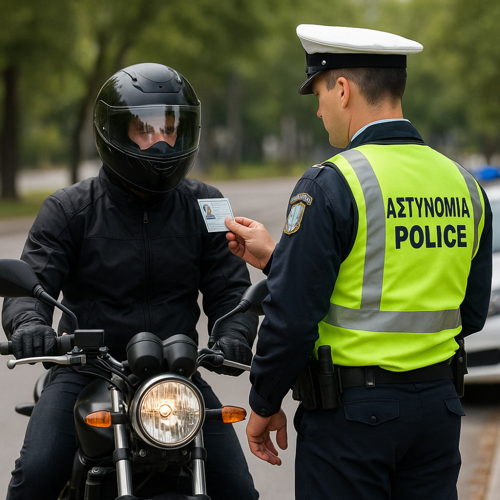 Τρίκαλα: 15 παραβάσεις για μη χρήση κράνους σε 192 τροχονομικούς ελέγχους
