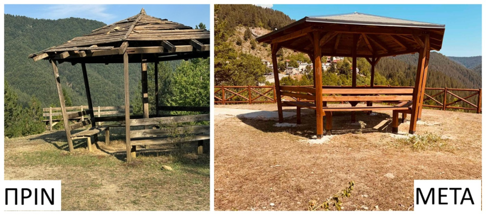 Το «Κρούτσια» στο Στεφάνι άλλαξε εικόνα με παρέμβαση του Δήμου Μετεώρων