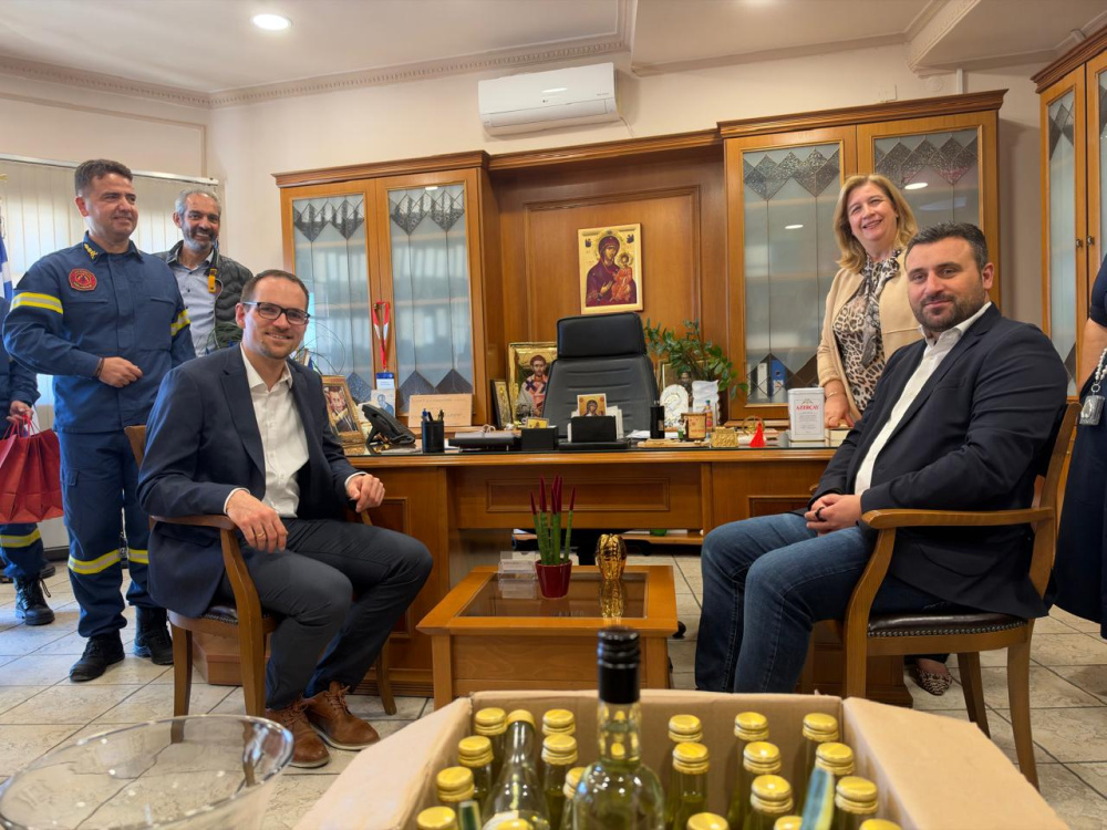 Δήμος Μετεώρων: Στην Καλαμπάκα ο Δήμαρχος του Σβάμπαχ Peter Reiß για τον εορτασμό των 25 χρόνων της αδελφοποίησης