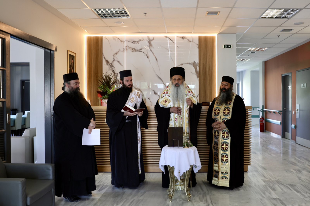 Αγιασμός για την έναρξη της λειτουργίας του Ισιδώρειου Γηροκομείου Καλαμπάκας